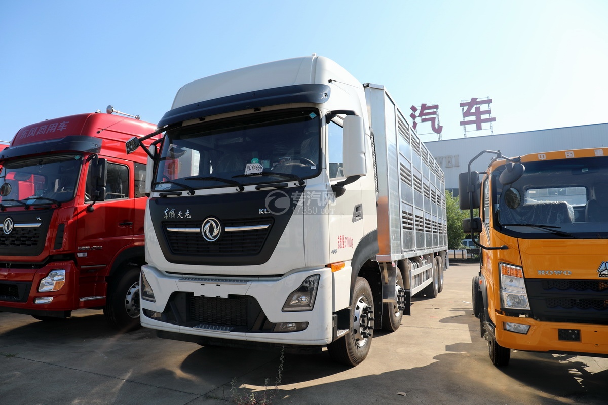 東風天龍KL前四后八國六畜禽運輸車 專業可靠的移動牧場