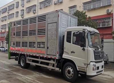專業(yè)高效，動物福利新標桿——東風天錦6.8米恒溫全鋁合金運豬車解析